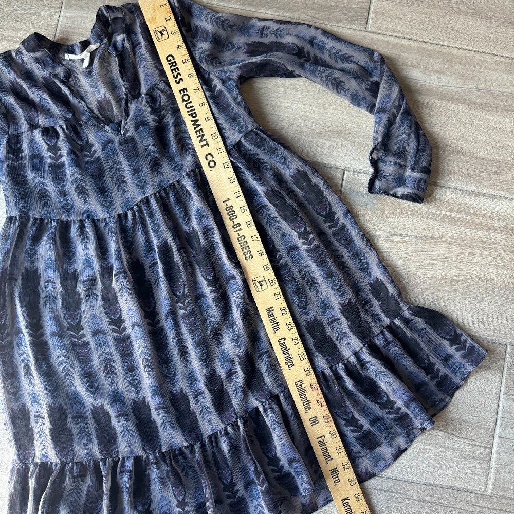 BCBG Generation Patterned Tunic Flowy Dress - Size XS - Picture 4 of 7